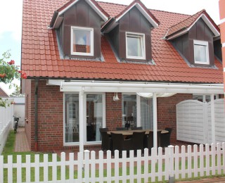 rueckansicht ferienhaus anna auf borkum